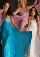 2012 Flash Prom Dresses 4237L.  Available in Aqua, Ice Pink, White